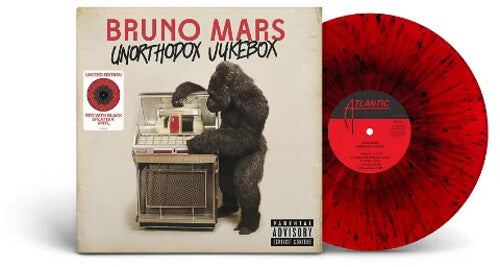 Bruno Mars - Unorthodox Jukebox LP(Red Splatter Colored Vinyl)