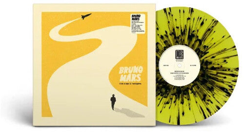 Bruno Mars - Doo-Wops & Hooligans LP (Yellow Splatter Colored Vinyl, UK Pressing)