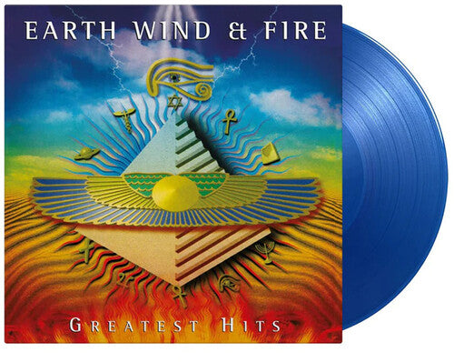 Earth Wind & Fire - Greatest Hits - Limited Gatefold 180-Gram Translucent Blue Colored Vinyl 2LP (Holland - Import, Limited Edition, Gatefold Lp Jacket, 180 Gram Vinyl, Colored Vinyl, Blue)