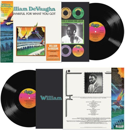 William DeVaughn - Be Thankful For What You Got: 50th Anniversary - 140-Gram Black Vinyl LP (United Kingdom - Import, 140 Gram Vinyl, Black)