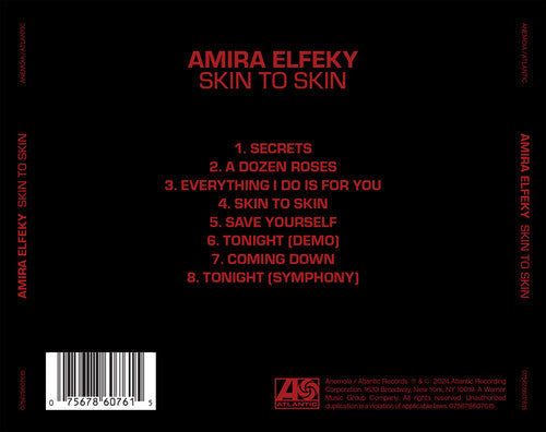 Amira Elfeky - Skin to Skin CD (Manufactured On Demand, Alliance Mod)