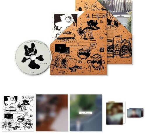 Rm (Bts) - Right Place, Wrong Person (Ver. A) CD (Photo Book, Photo / Photo Card, Postcard, Lyric Book, Large Item)