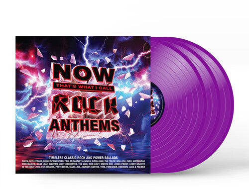 Various Artists - Now That's What I Call Rock Anthems / Various - Purple Colored Vinyl 3LP (United Kingdom - Import, Colored Vinyl, Purple)