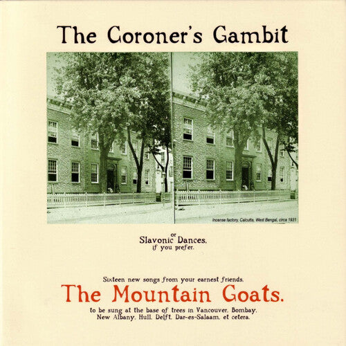 The Mountain Goats - The Coroner's Gambit LP (Reissue)(Preorder: Ships June 28, 2024)