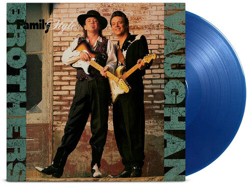 Vaughan Brothers - Family Style - Limited 180-Gram Translucent Blue Colored Vinyl LP (Holland - Import, Limited Edition, 180 Gram Vinyl, Colored Vinyl, Blue)