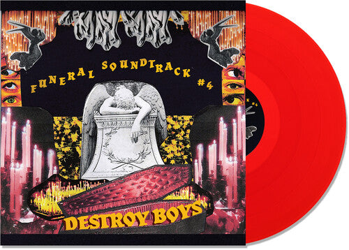 Destroy Boys - Funeral Soundtrack #4 - Transparent Red LP (Explicit Lyrics, Colored Vinyl, Red)