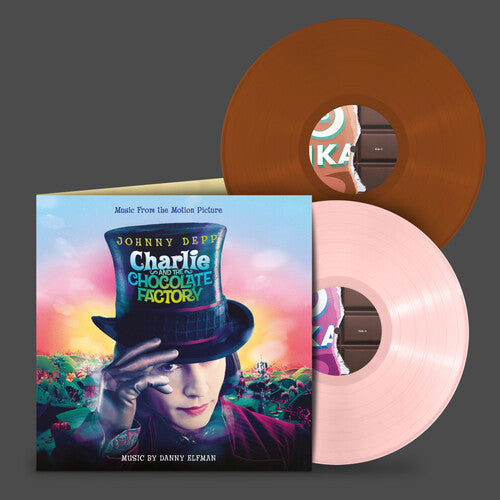 Danny Elfman - Charlie & The Chocolate Factory (Original Soundtrack) (Marshmallow Pink & Chocolate Brown Colored Vinyl, United Kingdom)