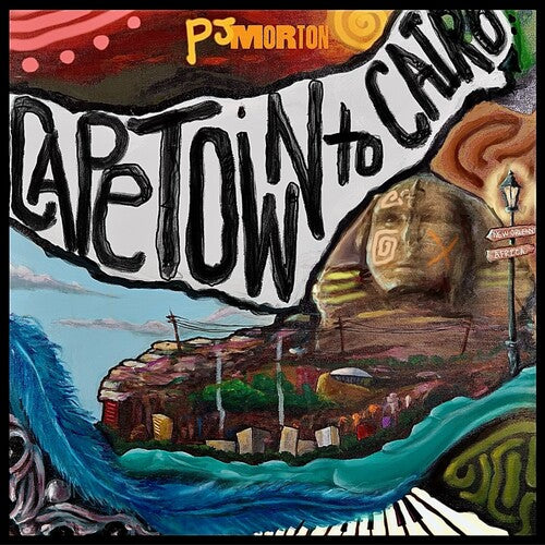 PJ Morton - Cape Town to Cairo - Green Marble LP (Gatefold Lp Jacket, Colored Vinyl, Green)