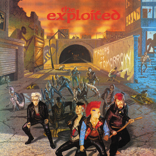 The Exploited - Troops Of Tomorrow LP (Gatefold LP Jacket, United Kingdom )