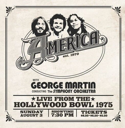 America - America: Live At The Hollywood Bowl 1975 CD (Remastered)