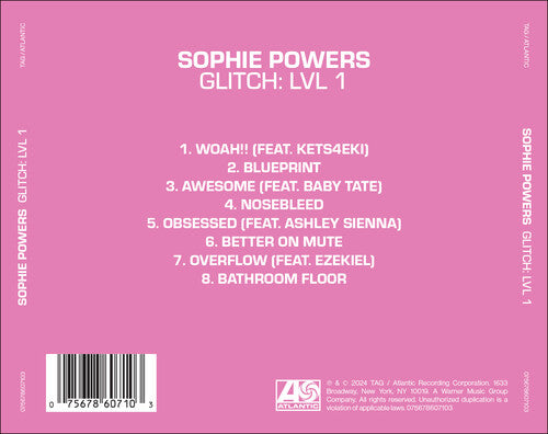 Sophie Powers - Glitch: Lvl 1 CD (Manufactured On Demand, Alliance Mod)
