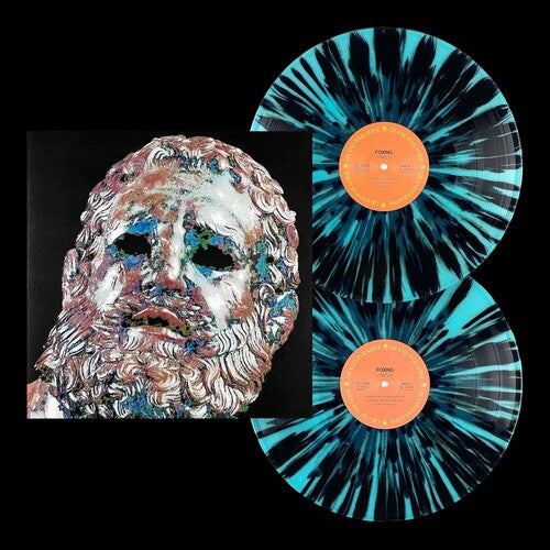 Foxing - Foxing - Ice Blue with Black Splatter 2LP (Colored Vinyl, Blue, Black, Splatter)