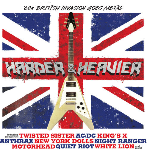 Various Artists - Harder & Heavier - '60s British Invasion Goes Metal (Various Artists) LP (Colored Vinyl, Blue, Red, Reissue)
