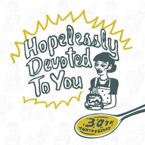 Various Artists - Hopelessly Devoted to You: 30th Anniversary (Various Artists) Yellow/Black Splatter LP (Explicit Lyrics, Colored Vinyl, Yellow, Black, Splatter)