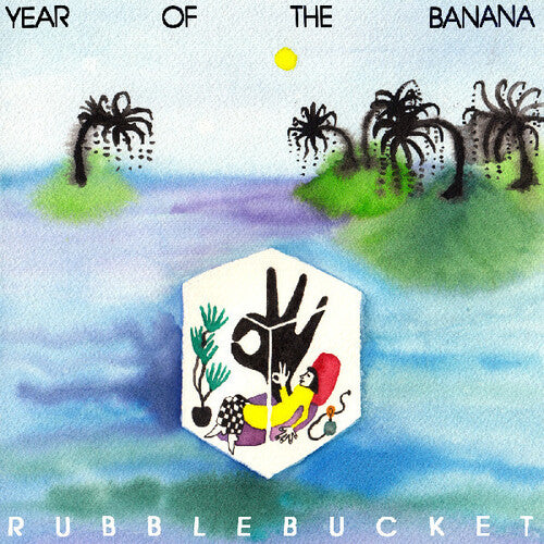 Rubblebucket Orchestra - Year Of The Banana LP (Indie Exclusive, Brown & Yellow Colored Vinyl, Limited Edition)