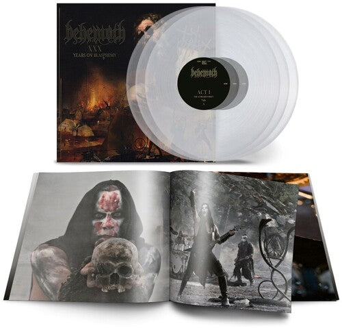 Behemoth - XXX Years Ov Blasphemy - Clear 3LP (Clear Vinyl)