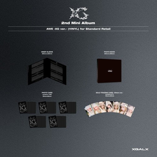 XG - AWE 2LP (Gatefold Lp Jacket, Photo / Photo Card, Trading Cards, Photo Book)