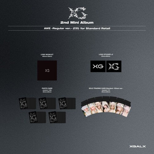 XG - AWE CD (Photo / Photo Card, Trading Cards, Sticker, Booklet)