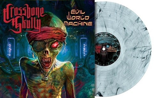 Crossbone Skully - Evil World Machine LP (Explicit Lyrics, Colored Vinyl, 140 Gram Vinyl)