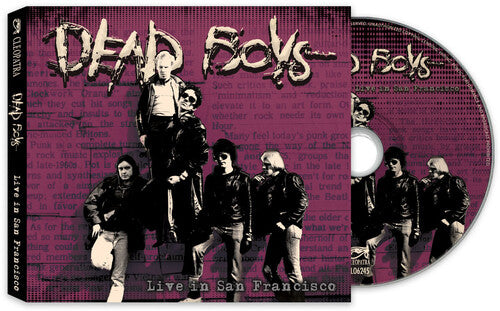 Dead Boys - Live in San Francisco CD (Remastered)