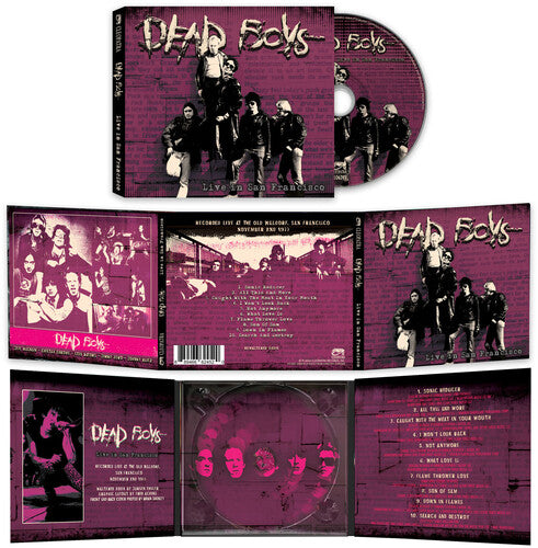 Dead Boys - Live in San Francisco CD (Remastered)