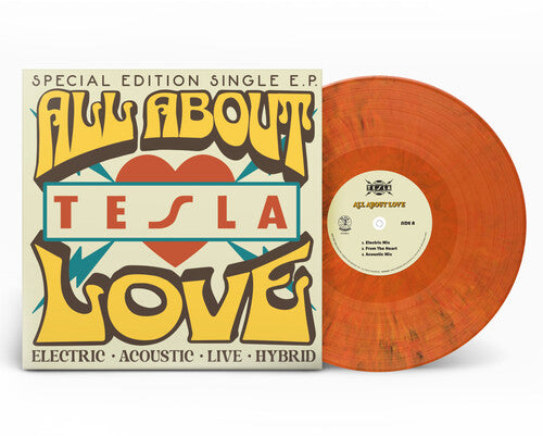 Tesla - All About Love - Orange LP (Colored Vinyl, Orange)