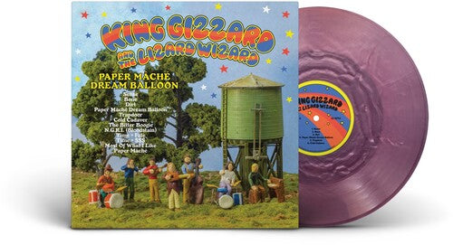 King Gizzard & The Lizard Wizard - Paper Mache Dream Balloon LP (Limited Edition, Pink Seaglass Colored Vinyl)