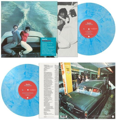 Sparks - Propaganda - 50th Anniversary 140gm Maelstrom Blue Vinyl LP (United Kingdom - Import, 140 Gram Vinyl, Colored Vinyl, Blue)