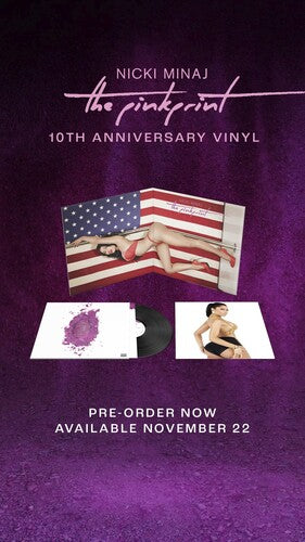 Nicki Minaj - The Pinkprint 2LP (10th Anniversary Edition, Gatefold LP