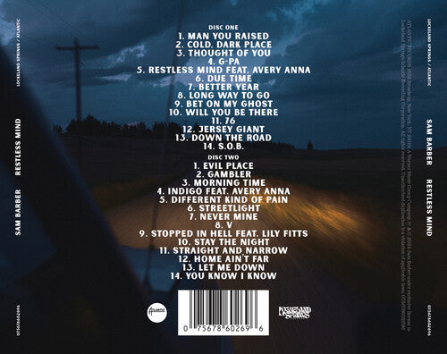 Sam Barber - Restless Mind 2CD (Manufactured On Demand, Alliance Mod)