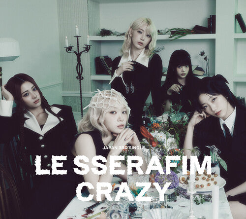 Le Sserafim - CRAZY (Limited Edition B) CD (Limited Edition, Lyric Book, Sticker, Photo / Photo Card)