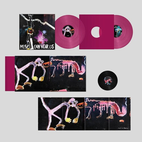 DJ Koze - Music Can Hear Us - Magenta 3LP (Colored Vinyl, Magenta, Bonus Vinyl, Poster, Limited Edition)
