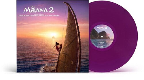 Various - Moana 2 (Original Soundtrack) - Vibrant Violet Colored Vinyl LP (United Kingdom - Import, Colored Vinyl, Violet)