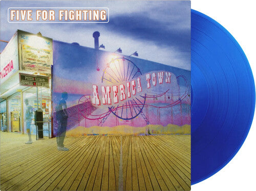 Five for Fighting - America Town- Limited 180-Gram Translucent Blue Colored Vinyl LP (Holland - Import, Limited Edition, 180 Gram Vinyl, Colored Vinyl, Blue)