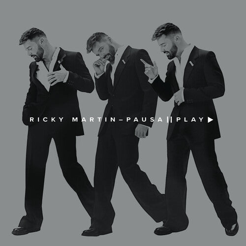 Ricky Martin - Pausa + Play LP (Colored Vinyl, White, Gray, Splatter, 180 Gram Vinyl)