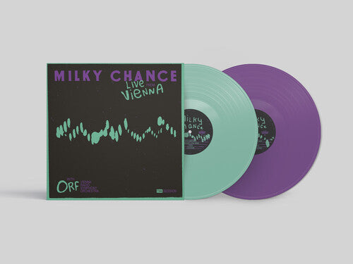 Milky Chance - Live from Vienna (FM4 Session) - With ORF Vienna Radio Symphony Orchestra 2LP (Green & Purple Colored Vinyl)