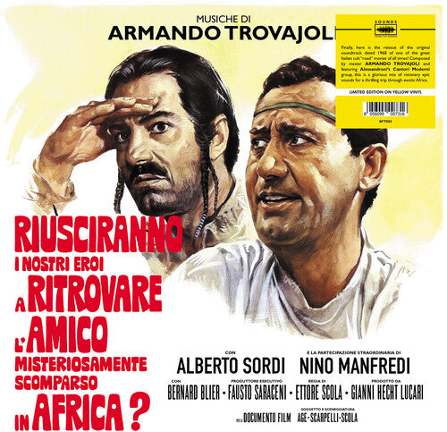 Armando Trovajoli - Riusciranno I Nostri Ero A Ritrovare L' Amico Misteriosamente Scomparso In Africa? (Original Soundtrack) LP (Colored Vinyl, Yellow)