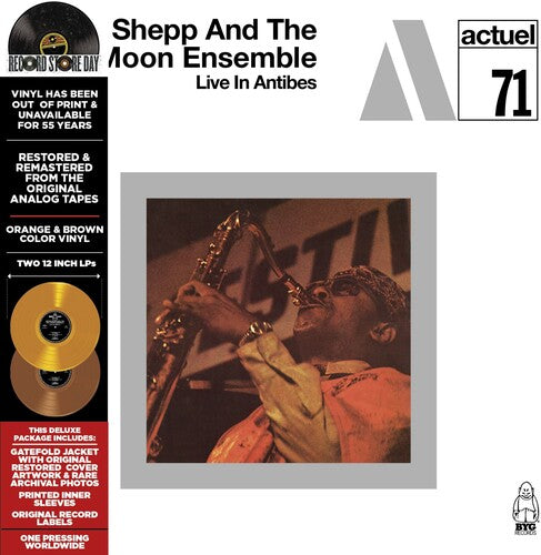 Archie Schepp - The Complete Live in Antibes 2LP (RSD Exclusive, Orange & Brown Colored Vinyl)