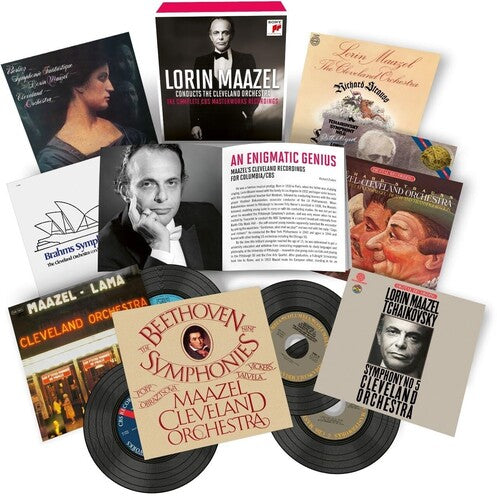 Lorin Maazel - Lorin Maazel Conducts the Cleveland Orchestra: The Complete CBS Masterworks Recordings 15CD (Boxed Set)