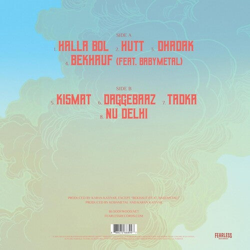 Bloodywood - Nu Delhi LP (Explicit Lyrics, Limited Edition, Colored Vinyl, White)