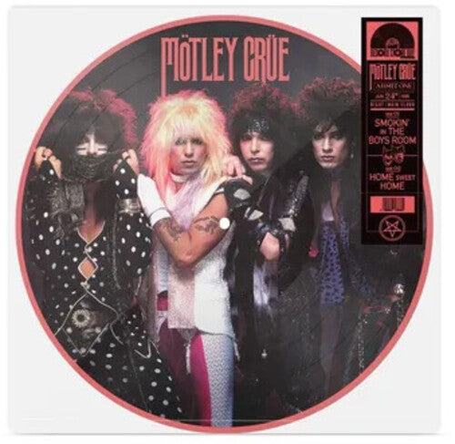 Motley Crue - Smokin' In The Boys Room / Home Sweet Home 12" Single (RSD Exclusive, Picture Disc Vinyl)