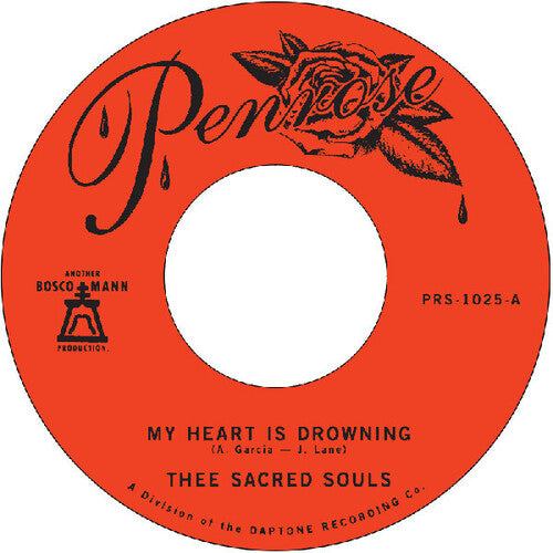 Thee Sacred Souls - My Heart Is Drowning B/ w Stuck In The Mud 7"