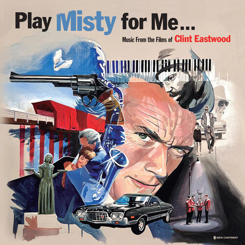 Play Misty For Me: Music From The Films Of Clint Eastwood / Various - Limited 180-Gram Blue Colored Vinyl LP (Spain - Import, Limited Edition, 180 Gram Vinyl, Colored Vinyl, Blue)