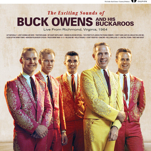 Buck Owens & His Buckaroos - The Exciting Sounds of Buck Owens And His Buckaroos Live From Richmond Virginia, 1964 (Strawberry Jam Colored Vinyl) LP (Colored Vinyl)