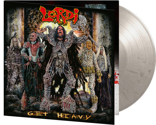 Lordi - Get Heavy LP (Colored Vinyl, White, Black, 180 Gram Vinyl)