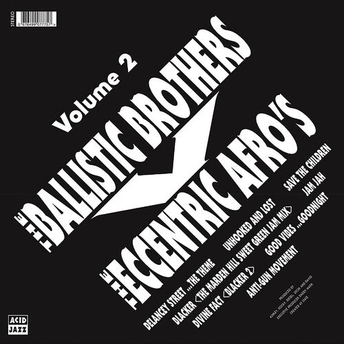 The Ballistic Brothers - The Ballistic Brothers vs. the Eccentric Afros - Volume 2 LP