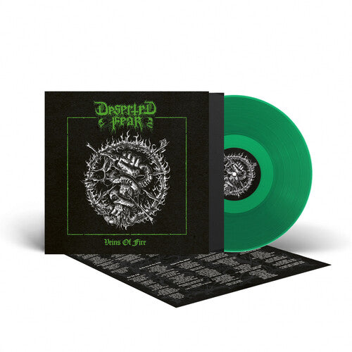 Deserted Fear - Veins of Fire - GREEN LP (Colored Vinyl, Green, 180 Gram Vinyl, Limited Edition)