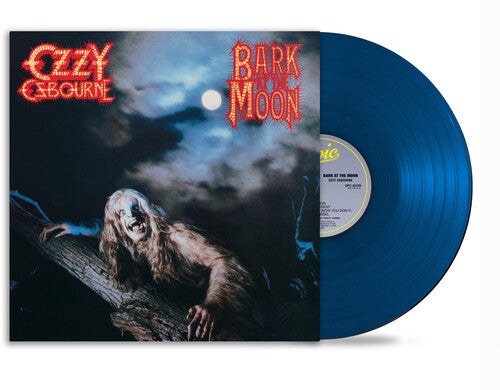 Ozzy Osbourne - Bark At The Moon LP (Clear Blue Vinyl, 40th Anniversary Edition, Poster)