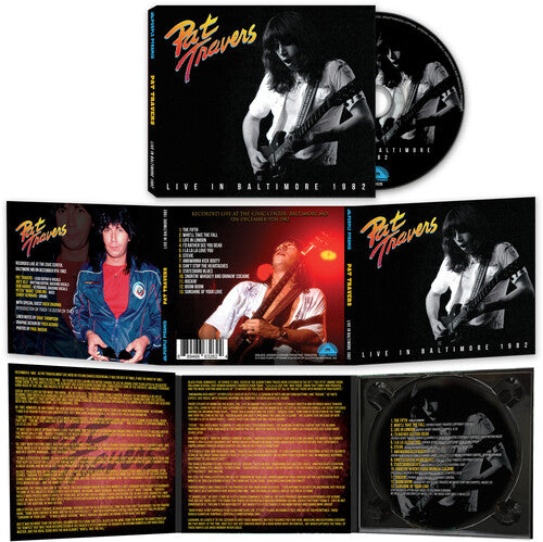 Pat Travers - LIVE IN BALTIMORE 1982 CD