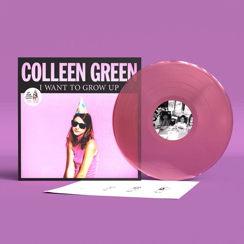 Colleen Green - I Want to Grow Up LP (Pink Colored Vinyl, Anniversary Edition)